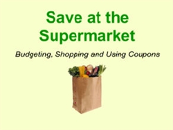 Save at the Supermarket Interactive Whiteboard
